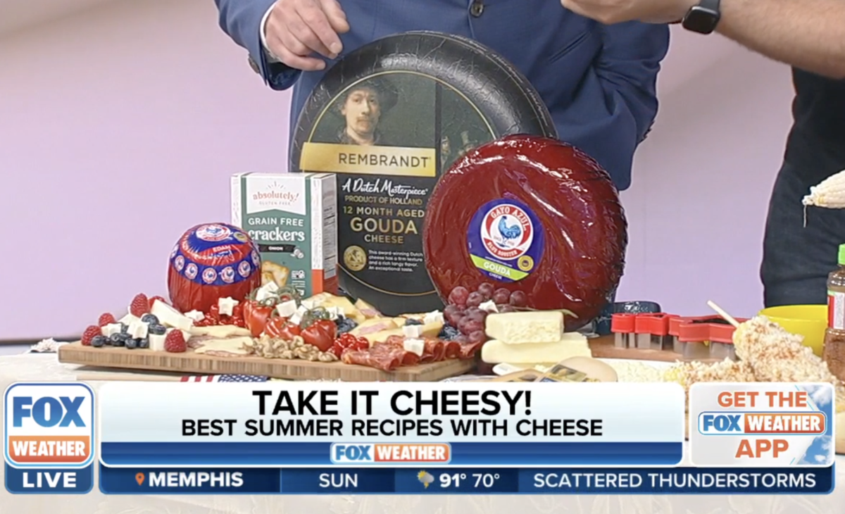Celebrity Chef George Duran helps FOX Weather celebrate National Dairy Month