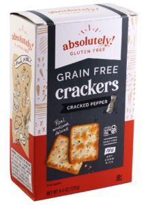 AGF Cracked Pepper Crackers box